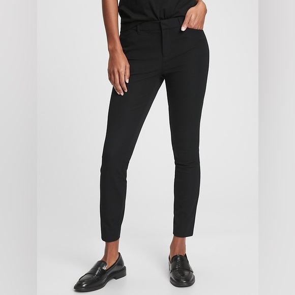 GAP Pants - GAP Women’s Bi-Stretch Skinny Ankle Pants Black 14 Reg Large